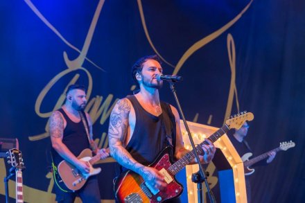 Koncert Dawida Kwiatkowskiego w wislańskim amfiteatrze